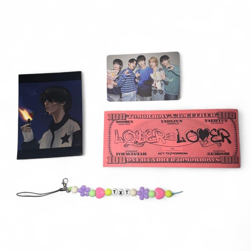 Tomorrow X Together Concert Collectibles (Photo Cards, Keychain) 2025